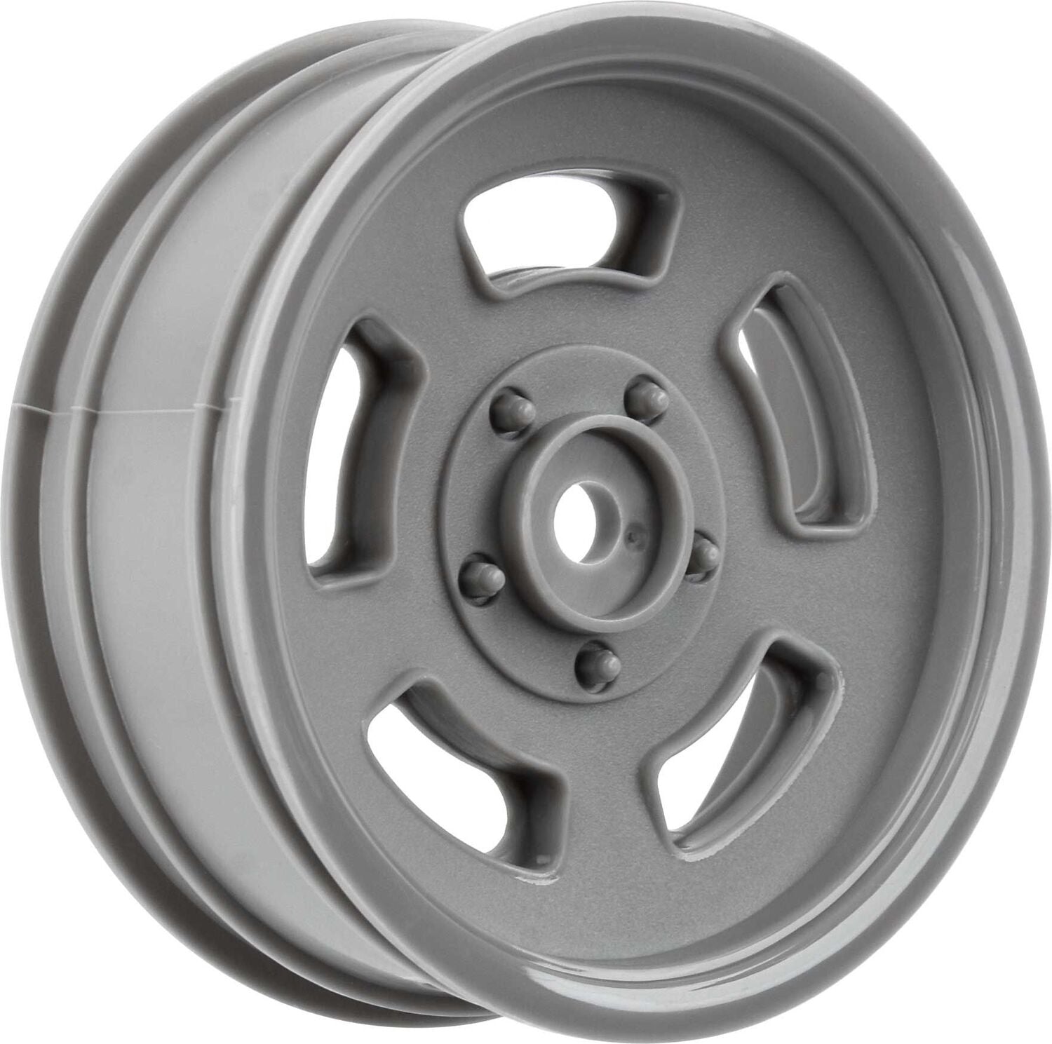 1/10 Slot Mag Drag Spec Front 2.2" 12mm Drag Wheels (2) Gray